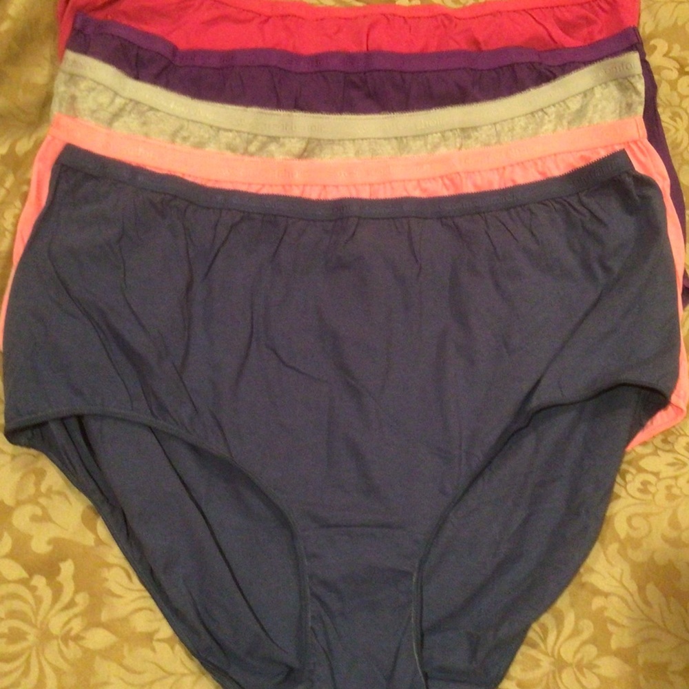 5 pack comfort choice underwear’s multiple colors
